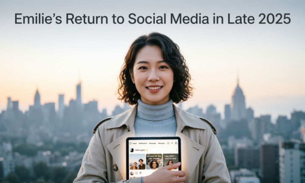 Emilie’s Return to Social Media in Late 2025