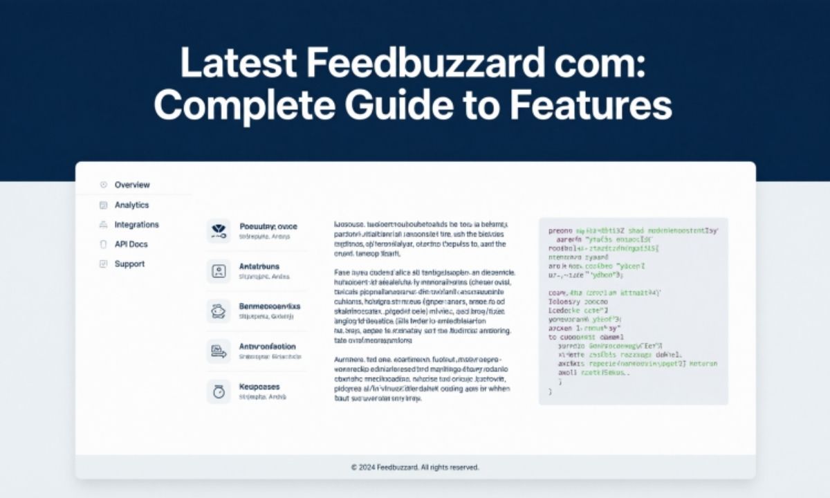 Latest Feedbuzzard com Complete Guide to Features