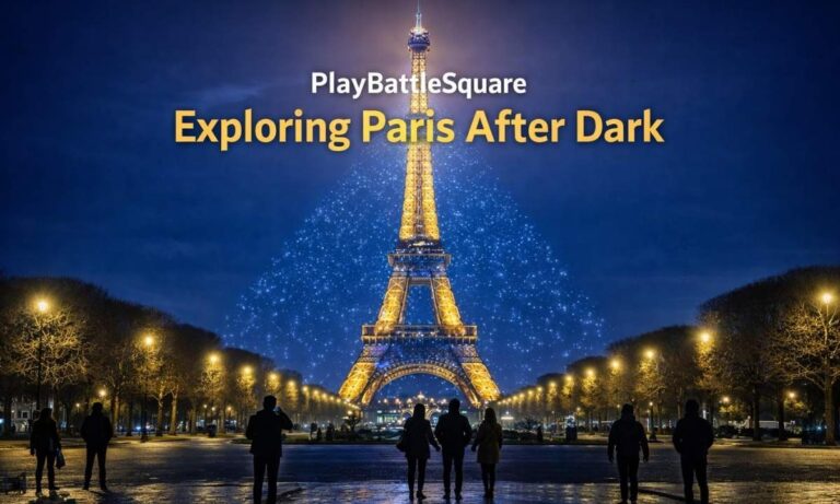 PlayBattleSquare Exploring Paris After Dark